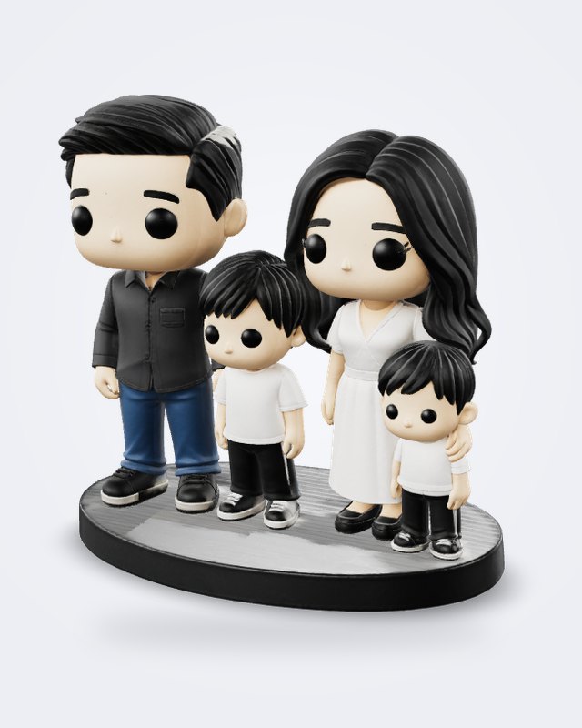 The 3D model