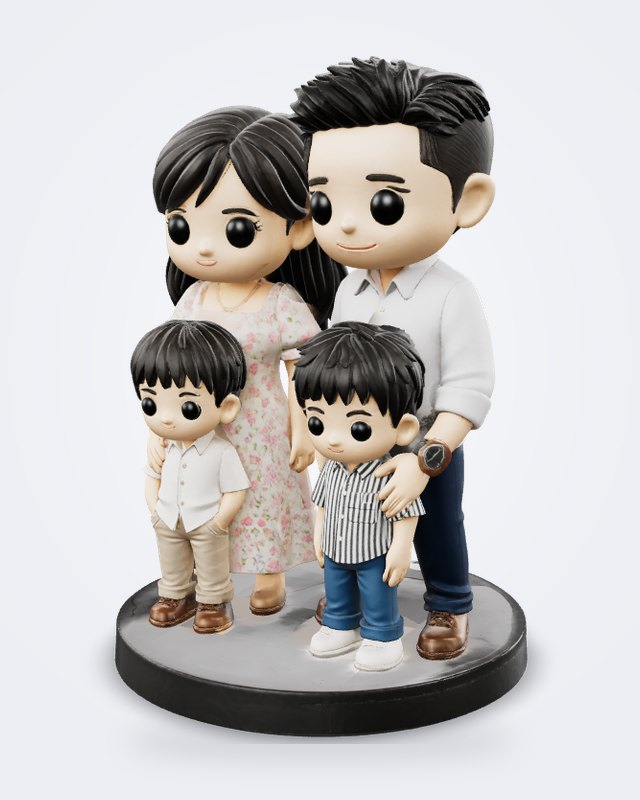 The 3D model