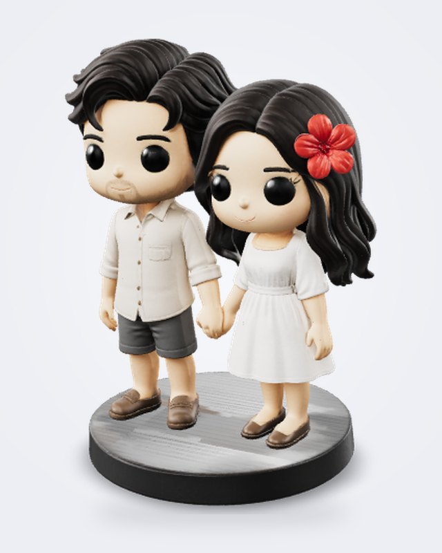 The 3D model
