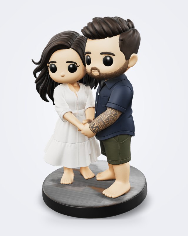 The 3D model