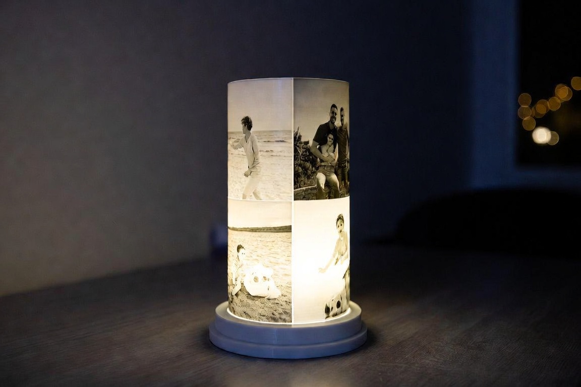 Multi-image cylinder lithophane example