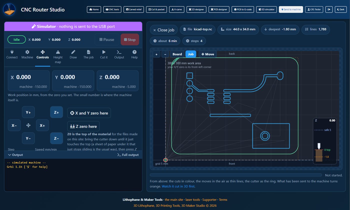 The Controls tab